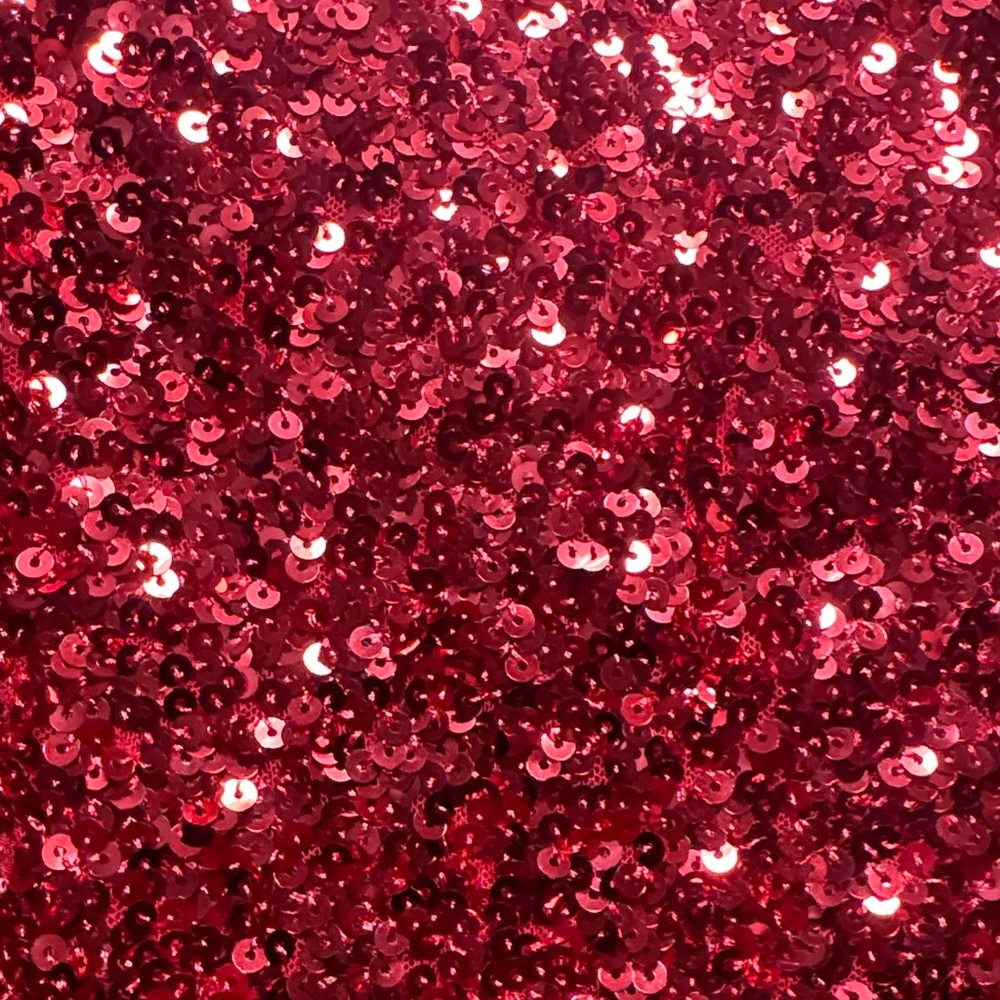 NWT Red Sequin Skirt - Picture 3 of 5